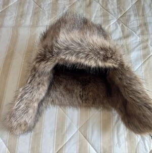 Faux Fur / Suede Trapper Hat